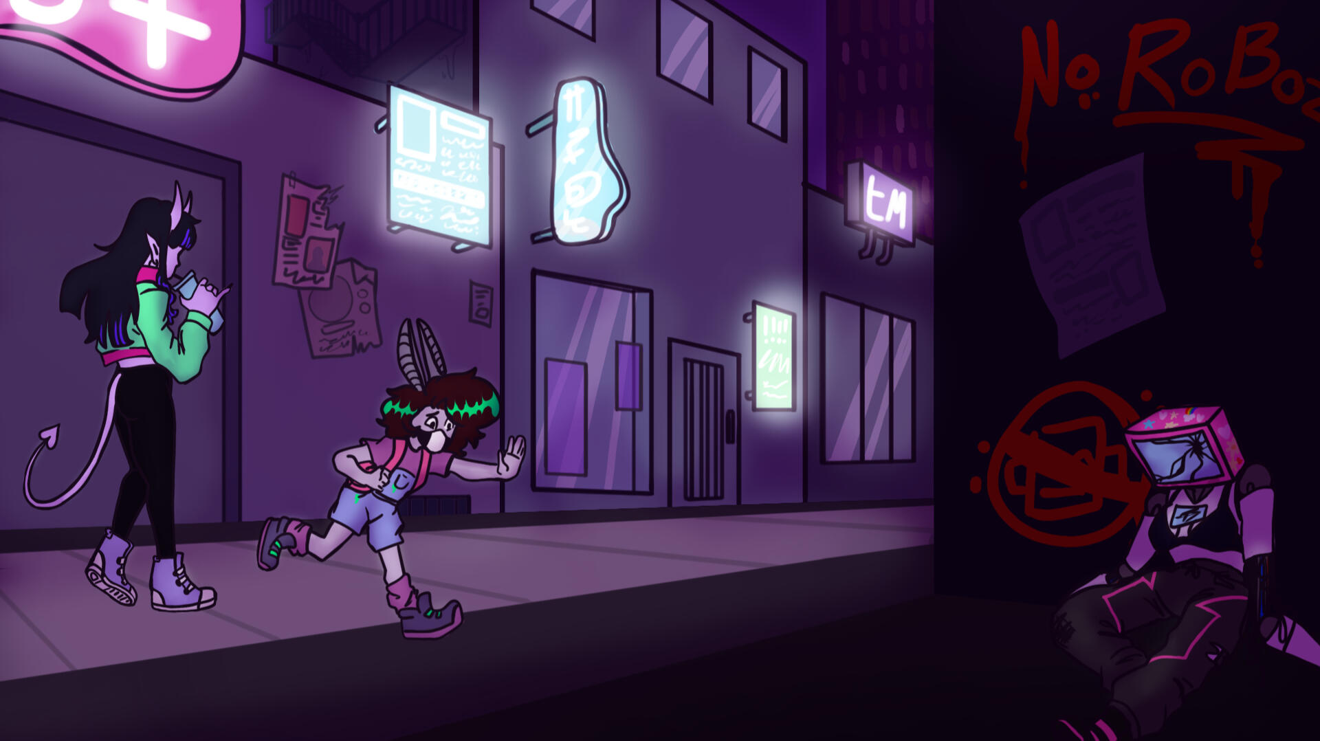 Cyberpunk World Study