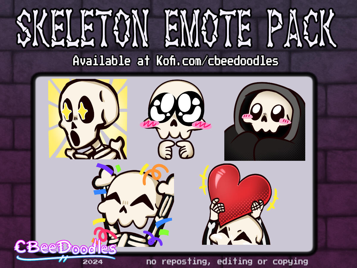 Skeleton Emote Pack